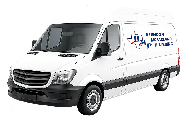Herndon McFarland Plumbing van