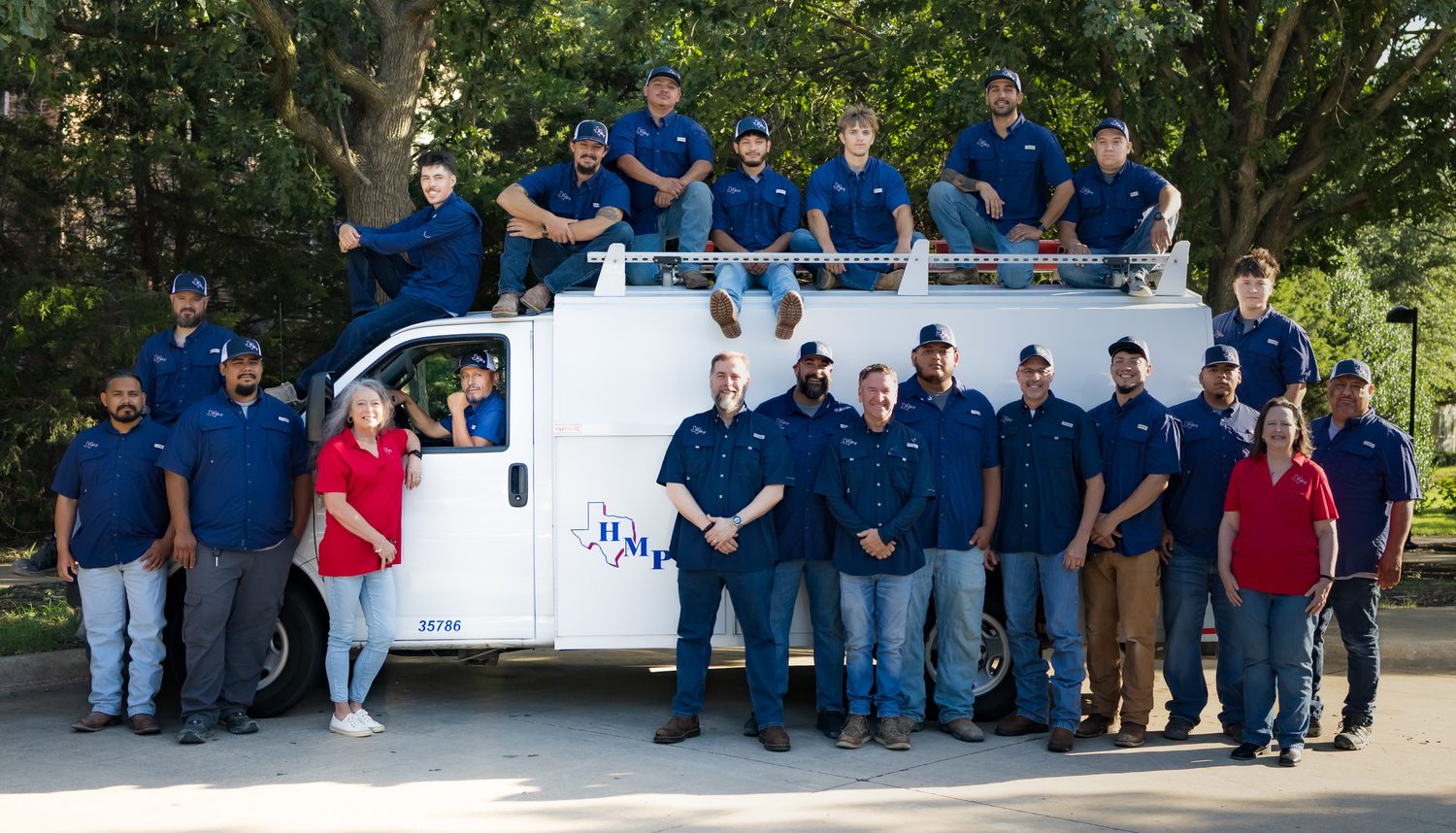 The Herndon McFarland Plumbing team